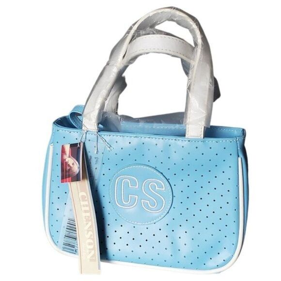 CHENSON Retro Baby blue Handbag Small YK2 Aesthetic - Picture 15 of 15